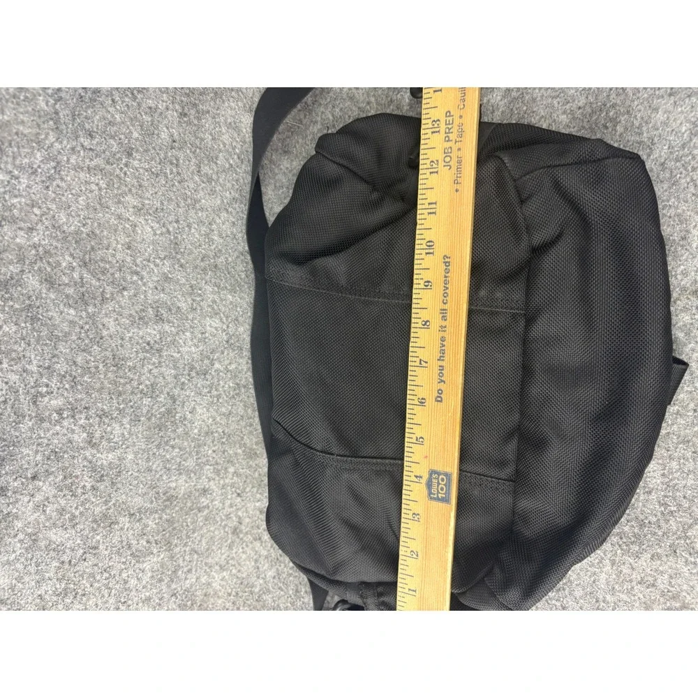 Timbuk2 Messenger Bag Unisex Small Black Ballistic Nylon Crossbody Commuter